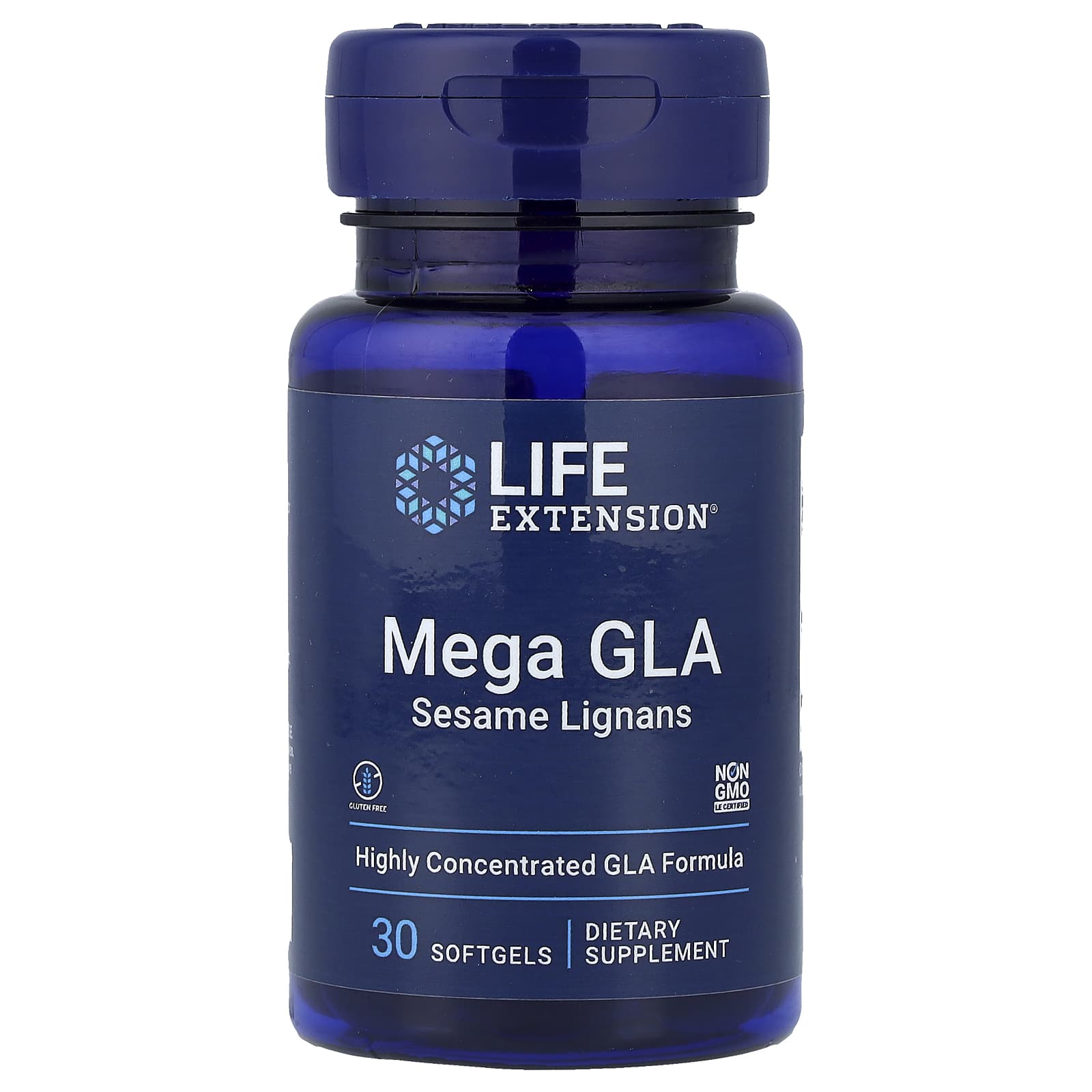 Life Extension, Mega GLA Sesame Lignans, 30 Softgels