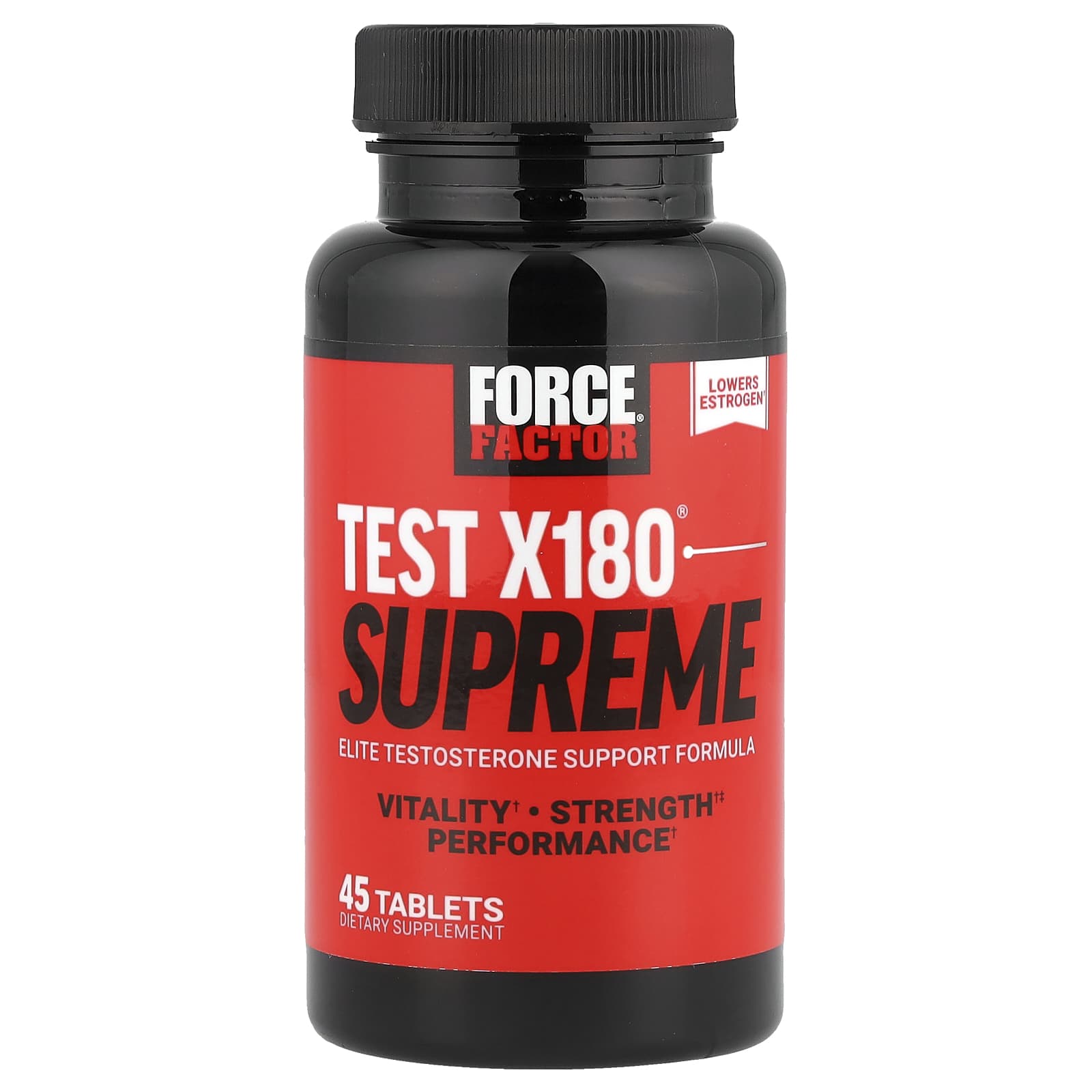 Force Factor, Test X180® Supreme, 45 Tablets
