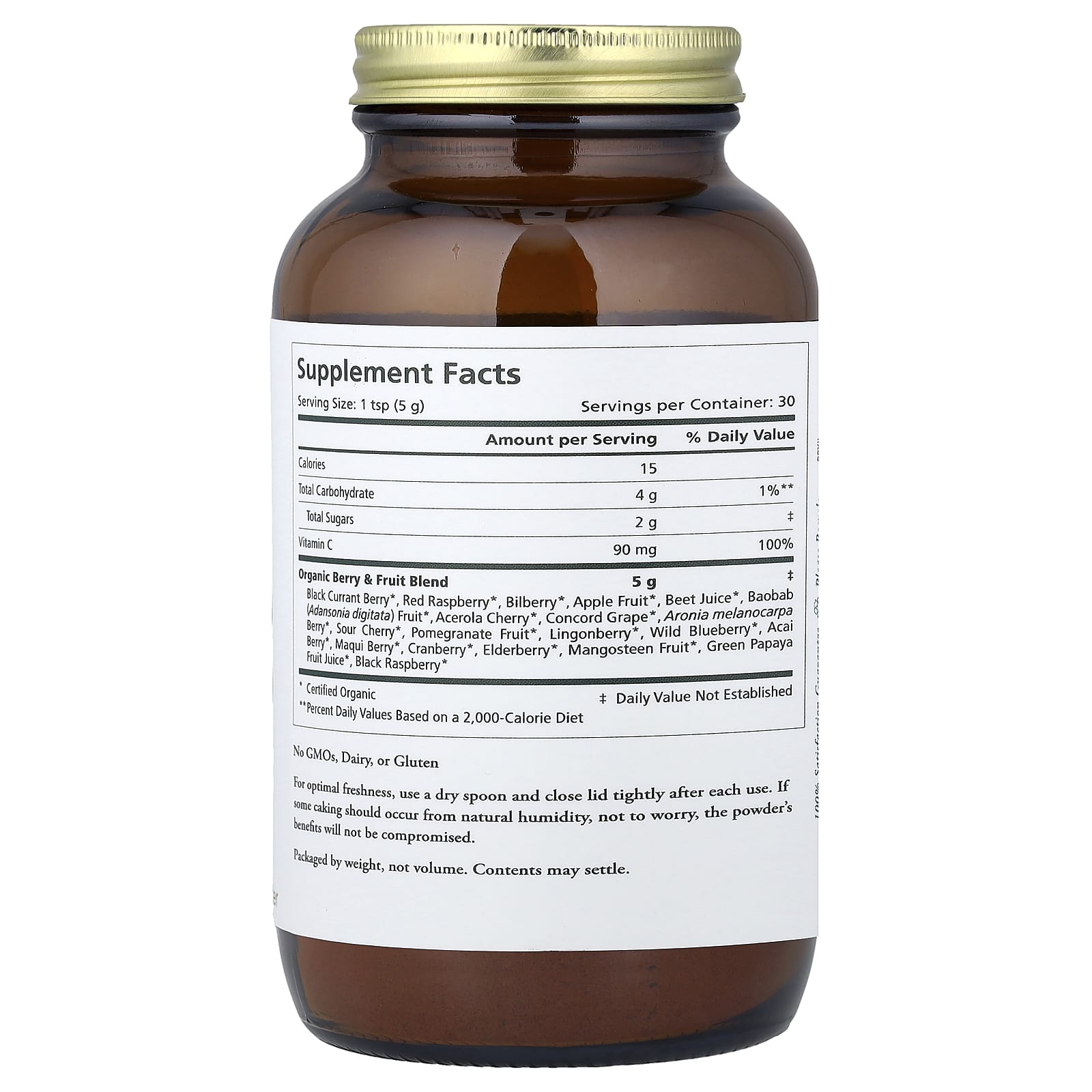 Pure Synergy, Berry Power™, Organic Berry & Fruit Powder, 5.3 oz (150 g)