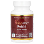 California Gold Nutrition, Reishi (Ganoderma lucidum), Full Spectrum, Certified Organic, 90 Veggie Capsules (600 mg Per Veggie Capsule)