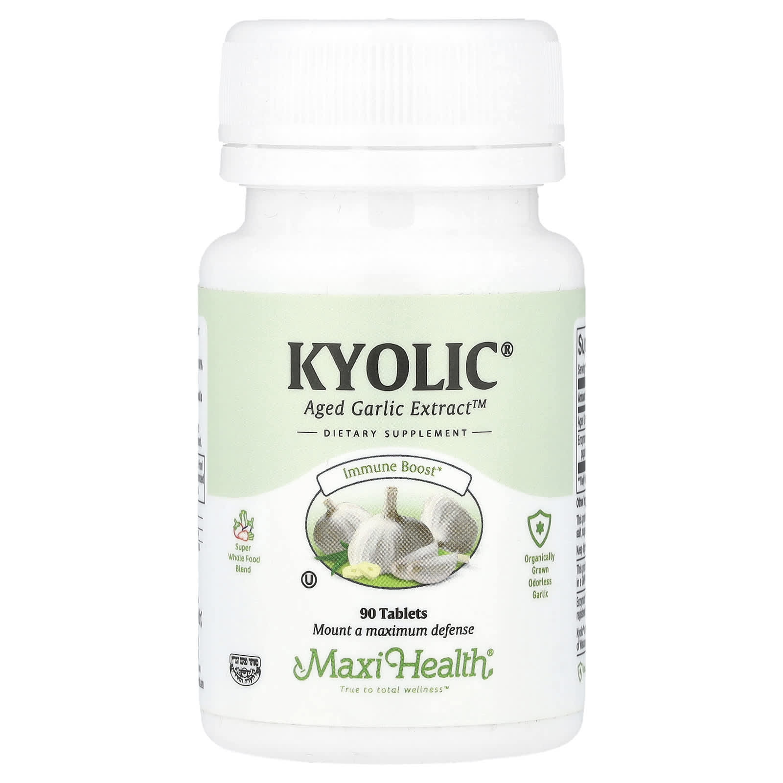 Maxi Health, Kyolic®, Aged Garlic Extract™, 90 Tablets