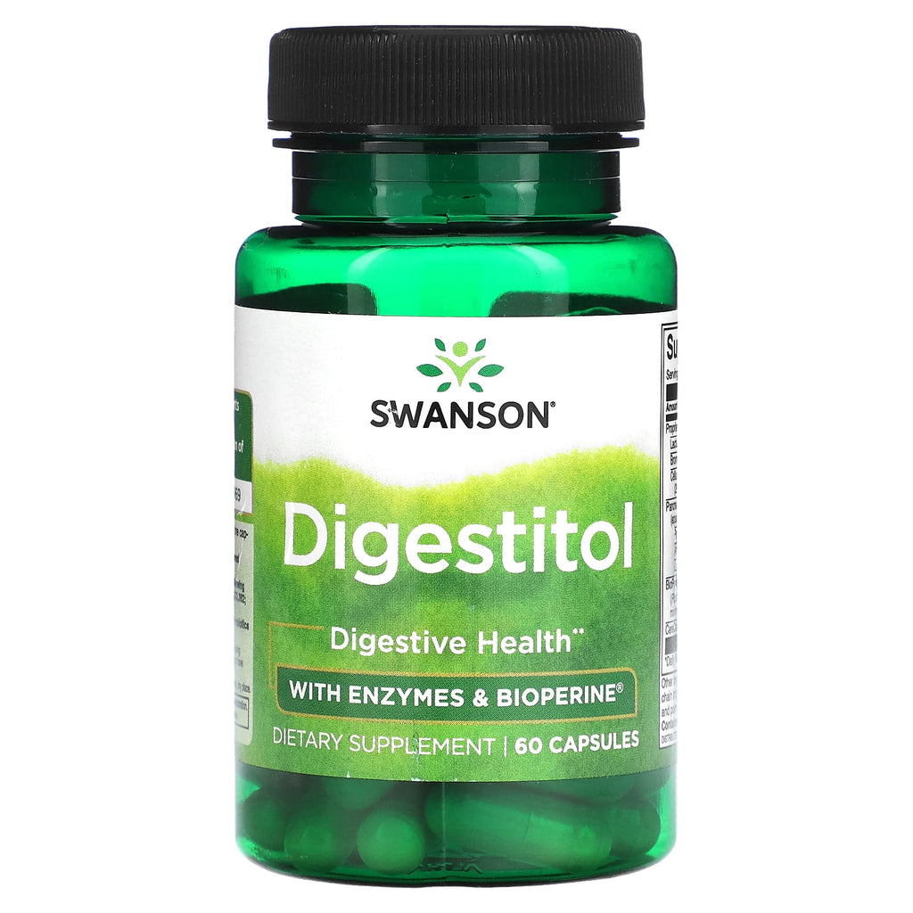 Swanson, Digestitol, 60 Capsules