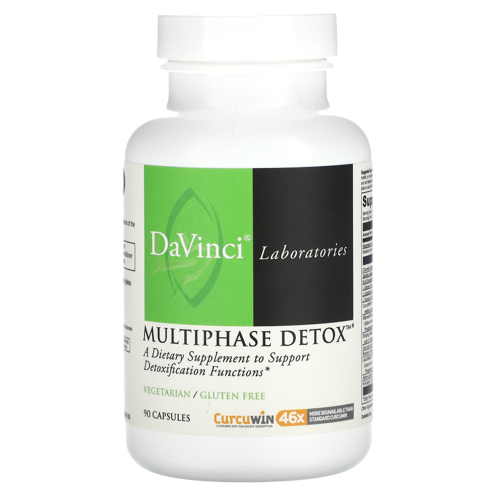 DaVinci Laboratories, Multiphase Detox, 90 Capsules