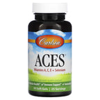 Carlson, ACES, Vitamins A, C, E + Selenium, 50 Soft Gels