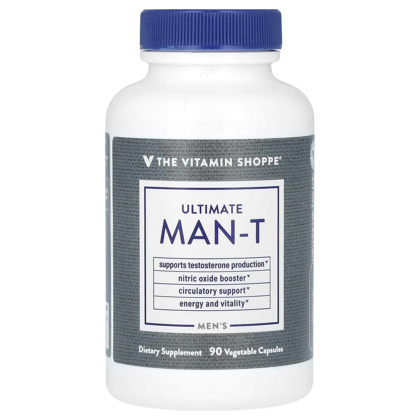 The Vitamin Shoppe, Men's Ultimate Man-T, 90 Vegetable Capsules