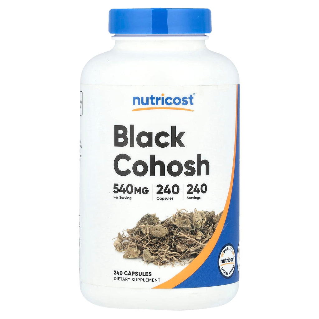 Nutricost, Black Cohosh, 540 mg, 240 Capsules