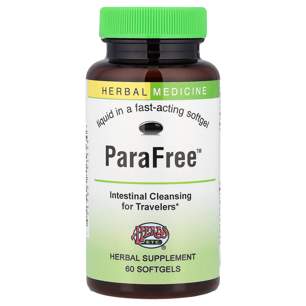 Herbs Etc., ParaFree™, 60 Softgels