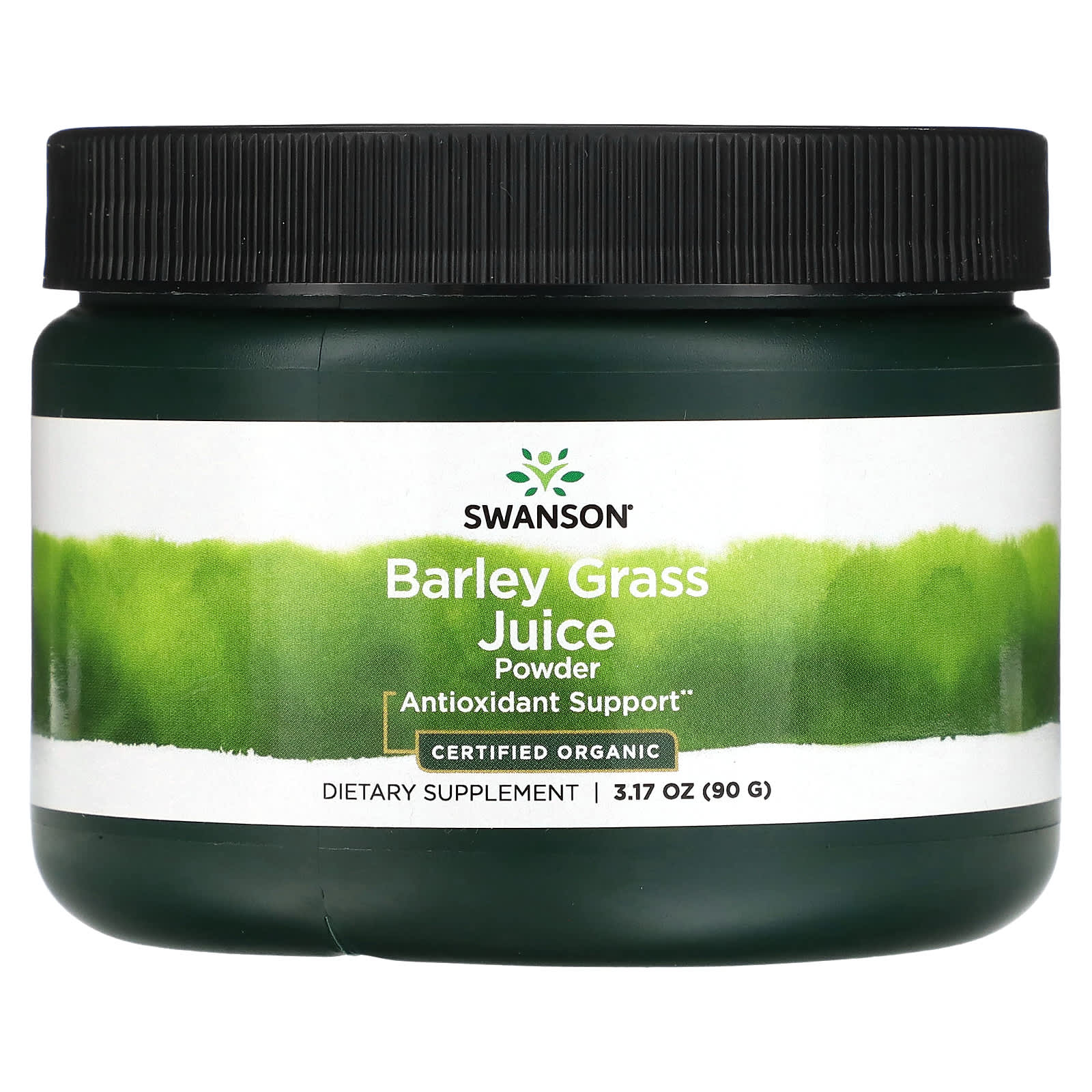 Swanson, Organic Barley Grass Juice Powder, 3.17 oz (90 g)