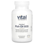 Vital Nutrients, Ultra Pure, Fish Oil 800, Lemon, 90 Softgels