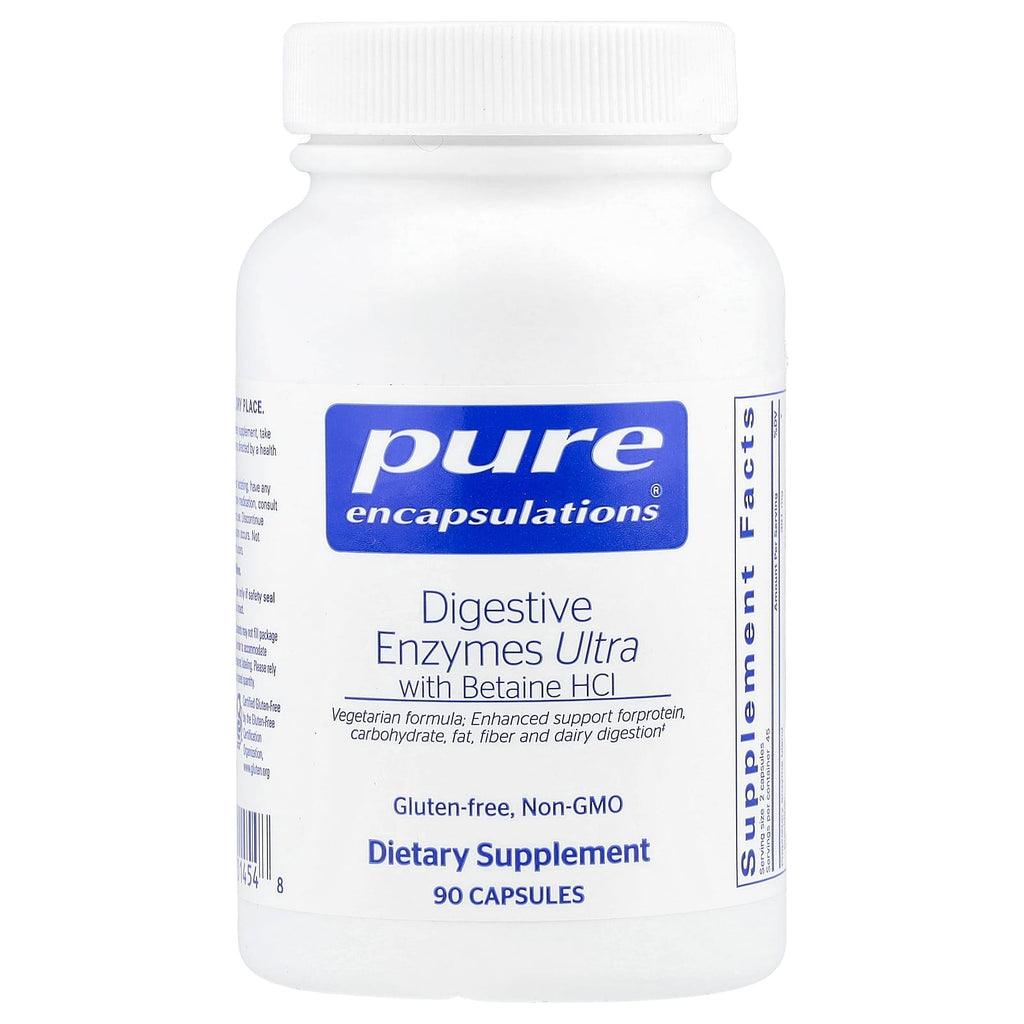 Pure Encapsulations, Digestive Enzymes Ultra With Betaine HCl, 90 Capsules