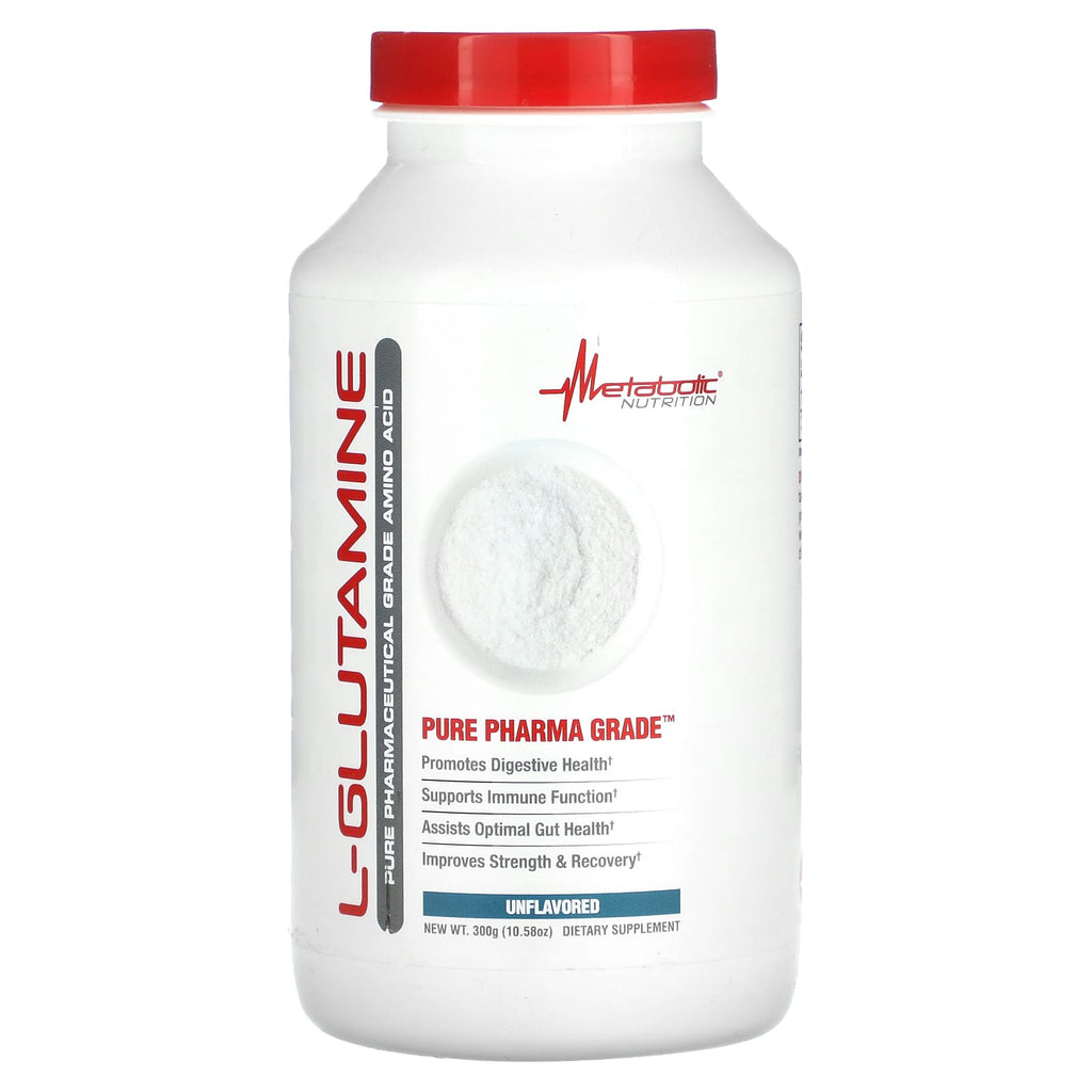 Metabolic Nutrition, L-Glutamine, Unflavored, 10.58 oz (300 g)
