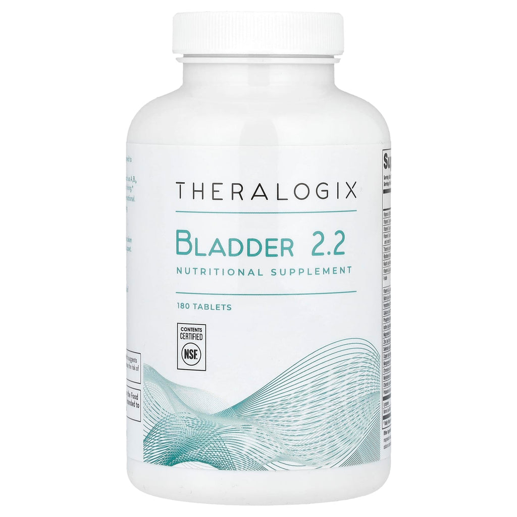 Theralogix, Bladder 2.2, 180 Tablets