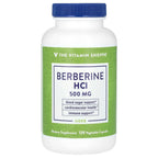 The Vitamin Shoppe, Berberine HCI, 500 mg, 120 Vegetable Capsules