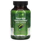 Irwin Naturals, Power-Male Horny Goat Weed, With Nitric Oxide Booster, 60 Liquid Soft-Gels
