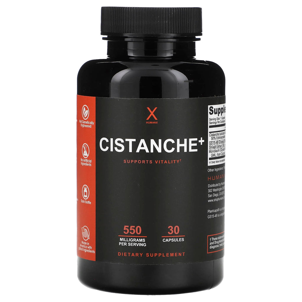 Humanx, Cistanche+, 550 mg, 30 Capsules