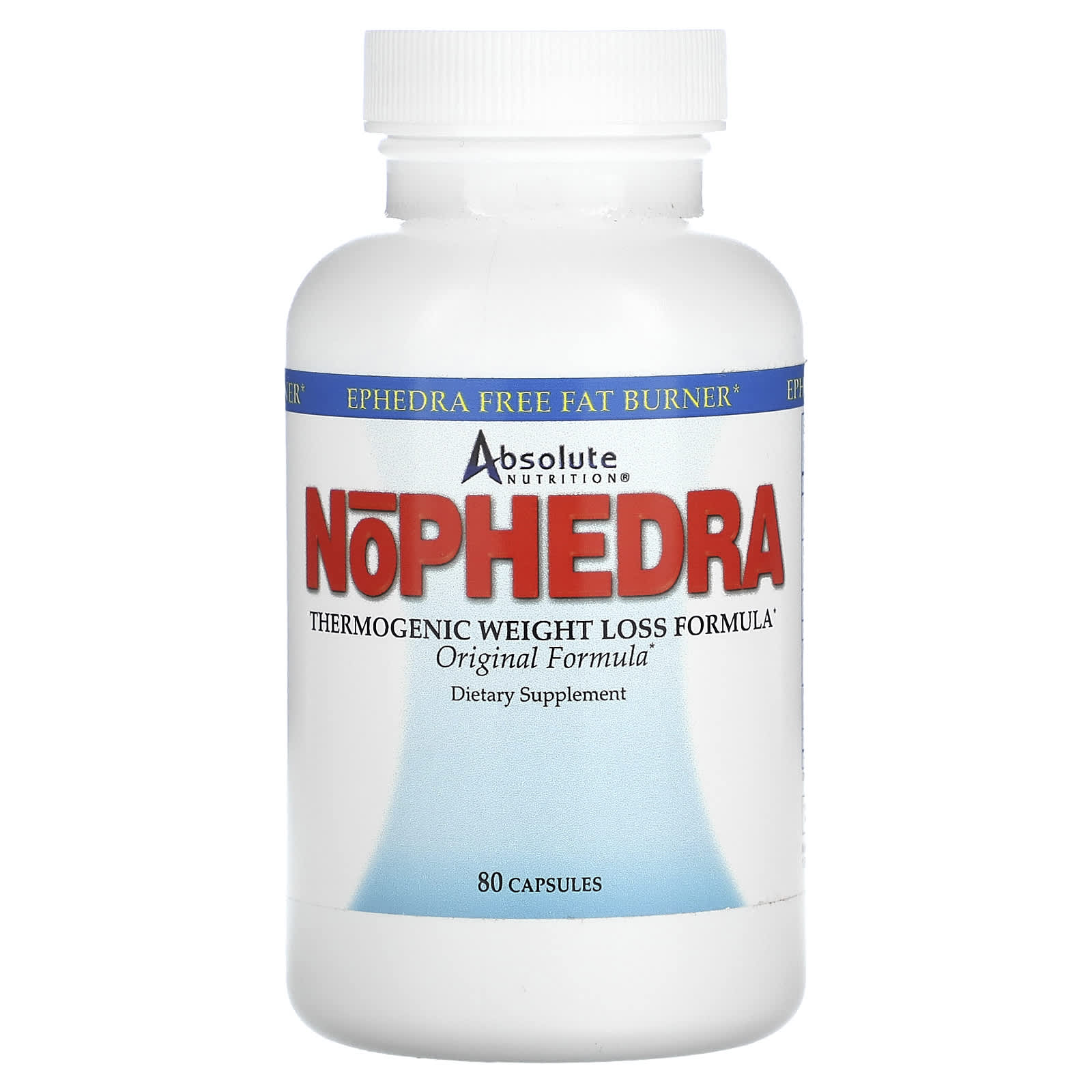 Absolute Nutrition, Nophedra , 80 Capsules