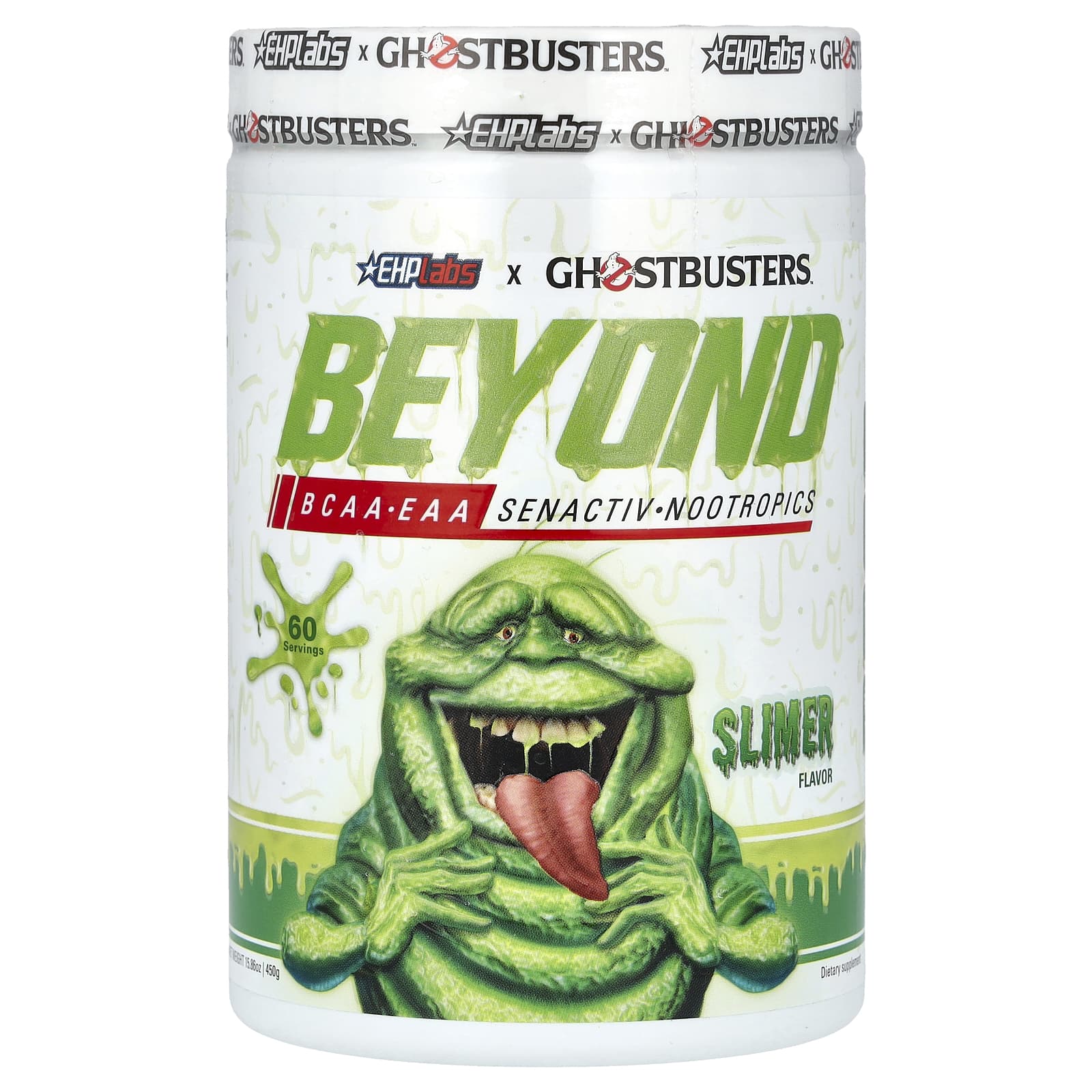 EHPlabs, Ghostbusters, Beyond, BCAA-EAA, Slimer, 15.86 oz (450 g)