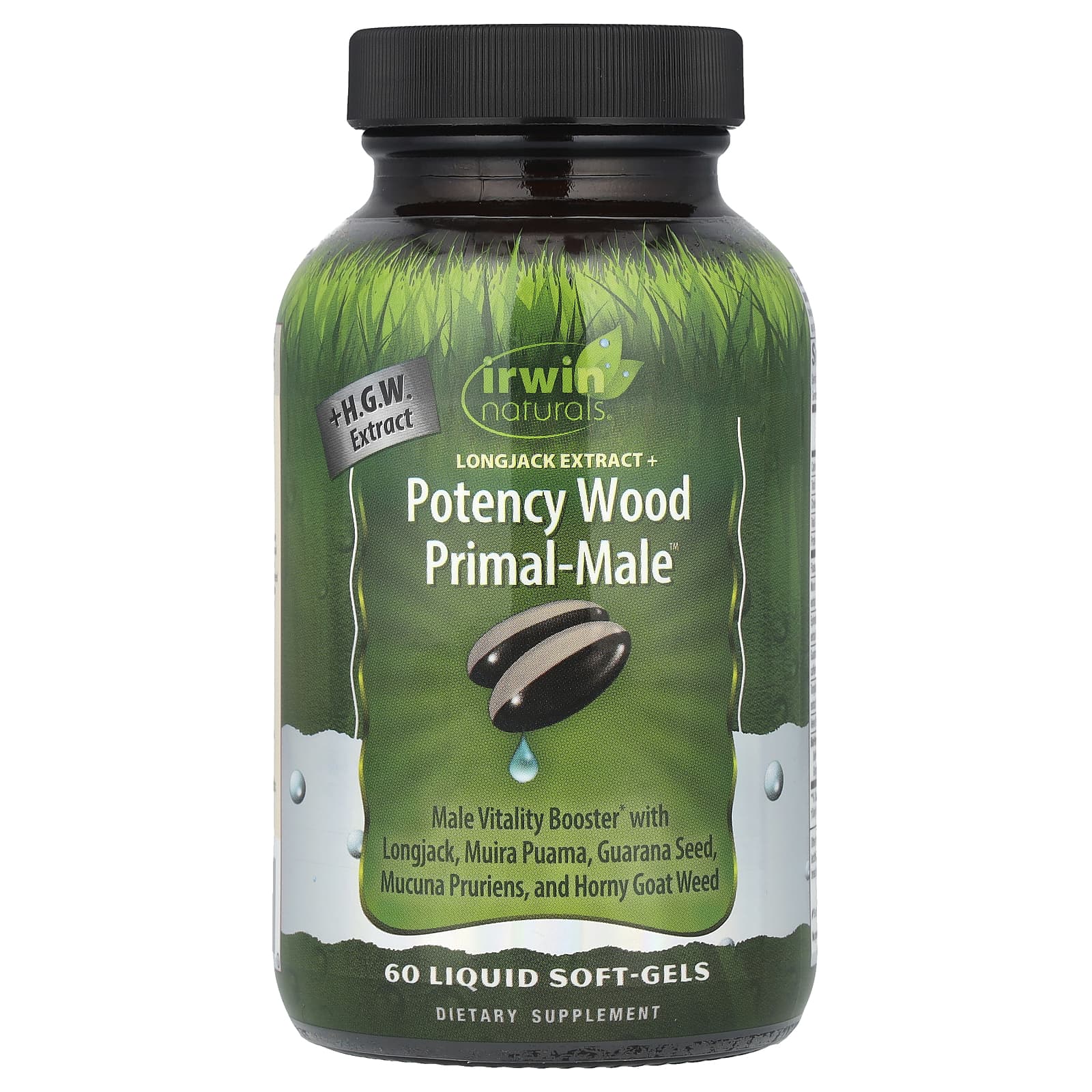 Irwin Naturals, Potency Wood Primal-Male™, 60 Liquid Soft-Gels