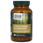 Gaia Herbs, Lion's Mane Mushroom, 120 Vegan Capsules