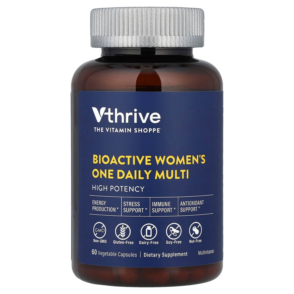Vthrive, Bioactive Women's One Daily Multi, 60 Vegetable Capsules