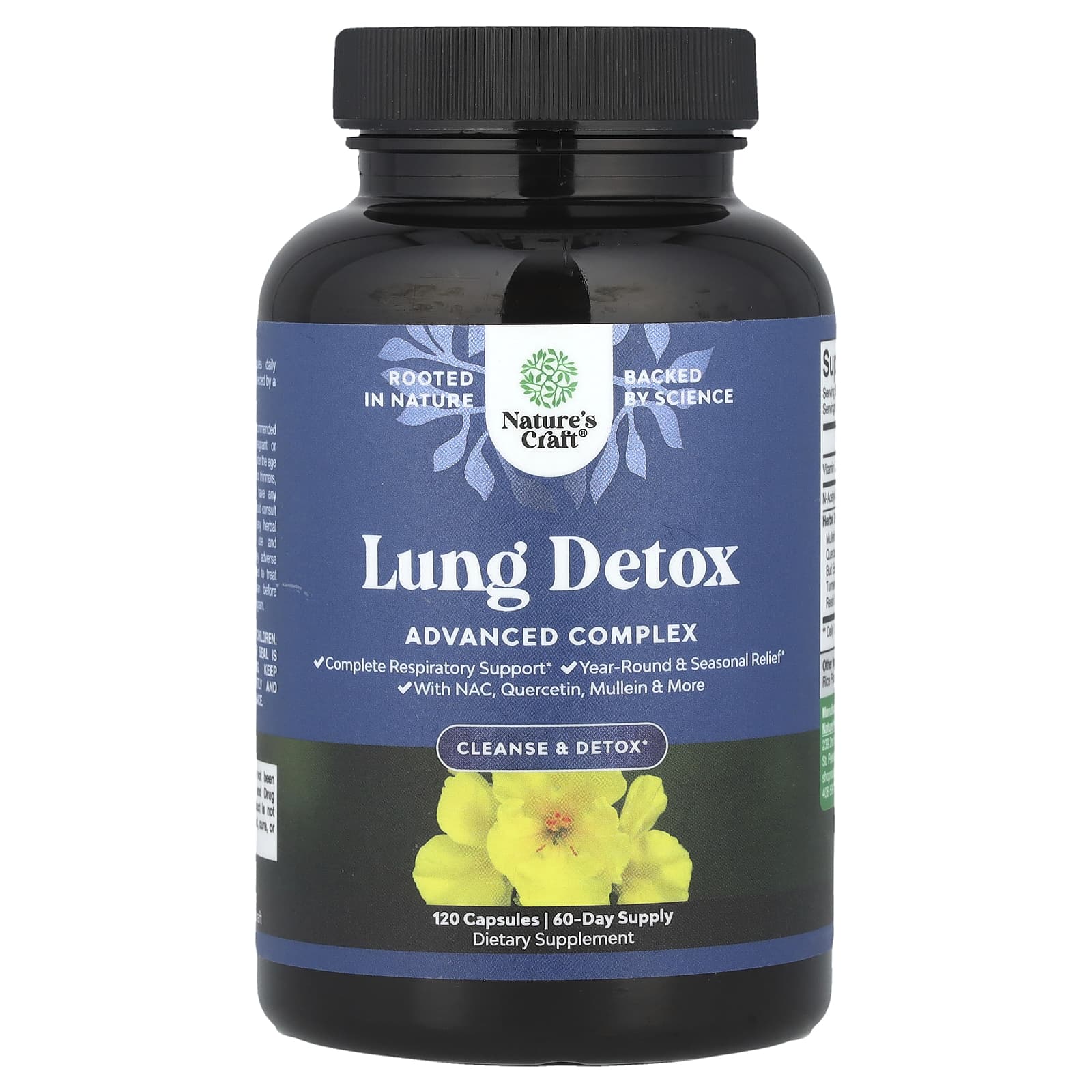 Nature's Craft, Lung Detox, 120 Capsules