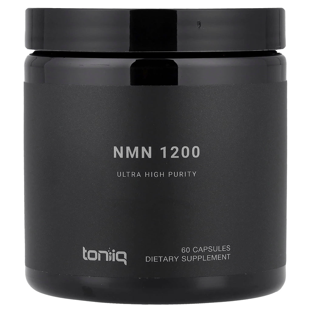 Toniiq, NMN 1200, 60 Capsules (600 mg per Capsule)