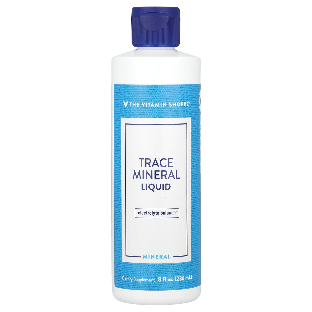 The Vitamin Shoppe, Trace Mineral Liquid, 8 fl oz (236 ml)