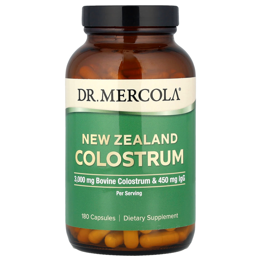 Dr. Mercola, New Zealand Colostrum, 180 Capsules