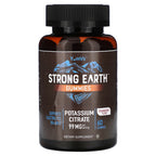YumVs, Strong Earth Gummies, Potassium Citrate, Strawberry, 60 Gummies (49.5 mg per Gummy)