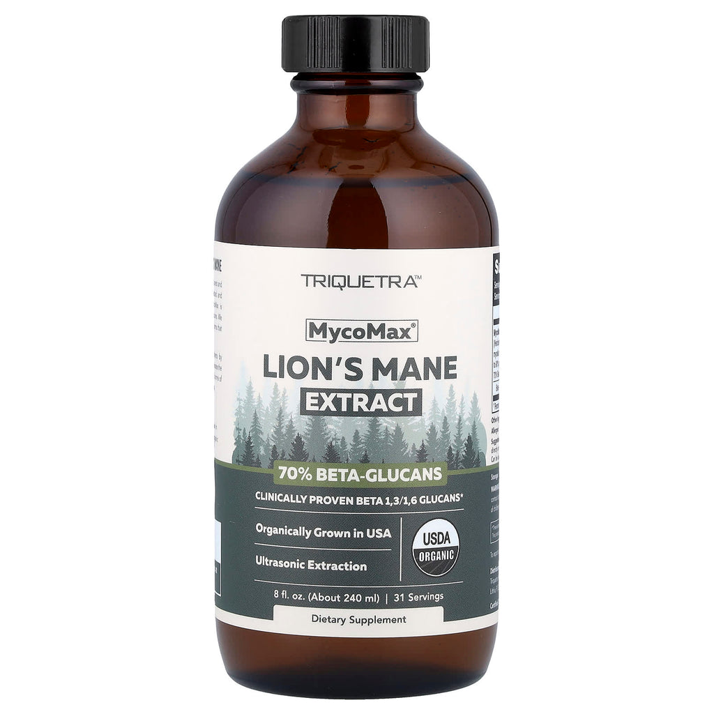 Triquetra Health, MycoMax®, Lion's Mane Extract, 8 fl oz (240 ml)