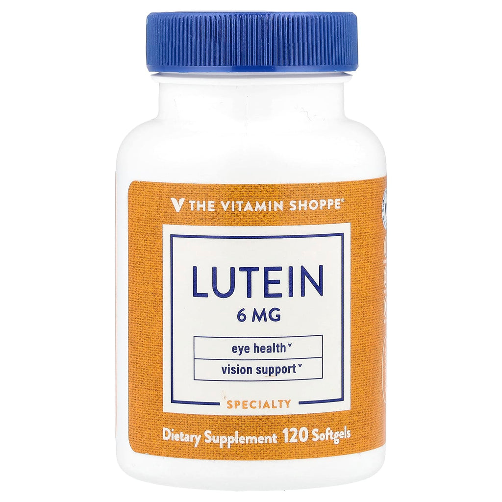 The Vitamin Shoppe, Lutein, 6 mg, 120 Softgels