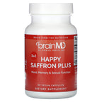 BrainMD, Happy Saffron Plus, 90 Vegan Capsules