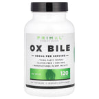 PrePrimal, Ox Bile, 500 mg, 120 Capsules
