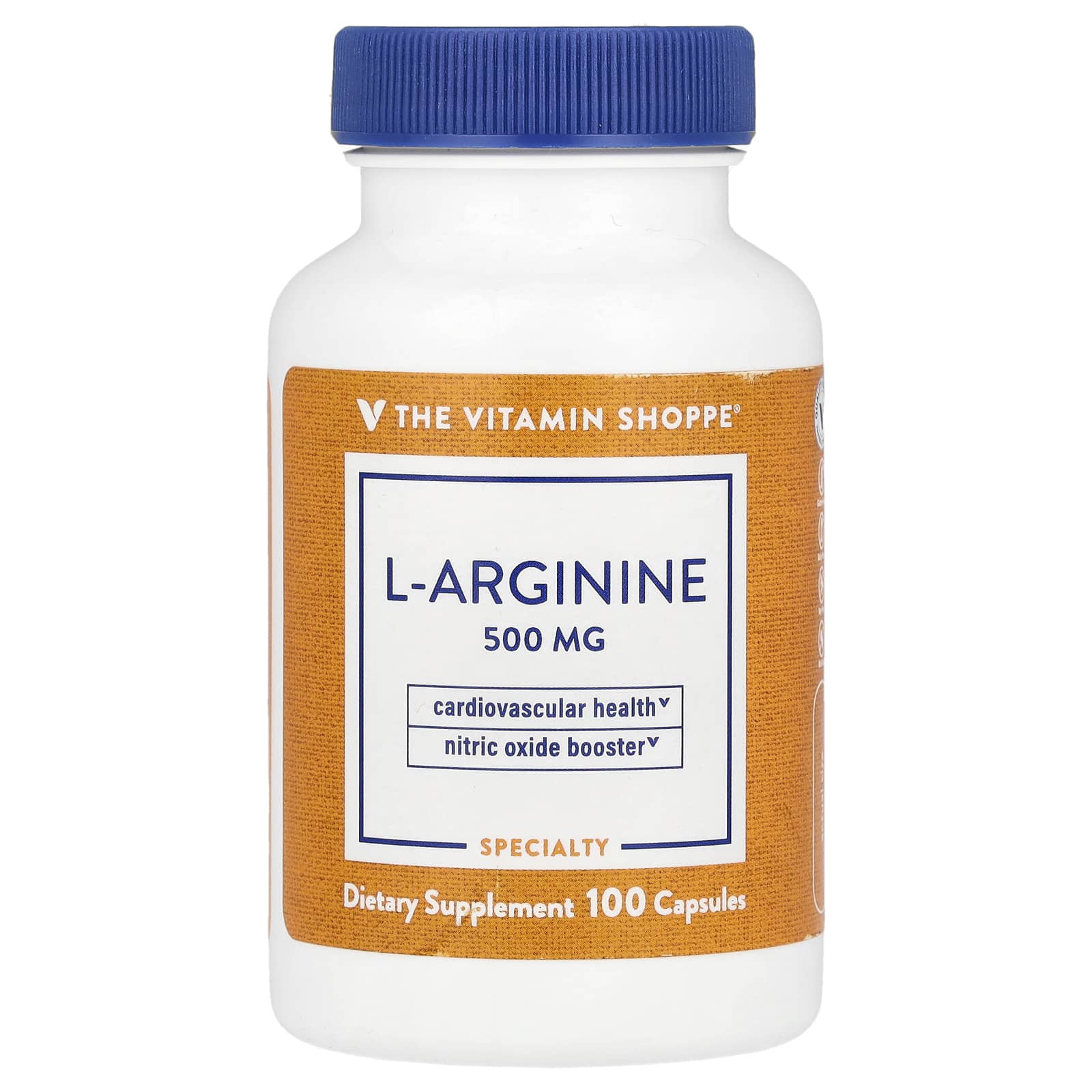 The Vitamin Shoppe, L-Arginine, 500 mg, 100 Capsules