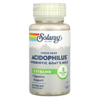 Solaray, Freeze Dried Acidophilus + Prebiotic Goat's Milk, 3 Billion, 50 VegCaps