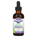 Oregon's Wild Harvest, Organic Echinacea Goldenseal, Orange, 2 fl oz (59 ml)