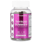 Vitamatic, Thyroid Gummies With Iodine & Kelp, Apple, 60 Gummies