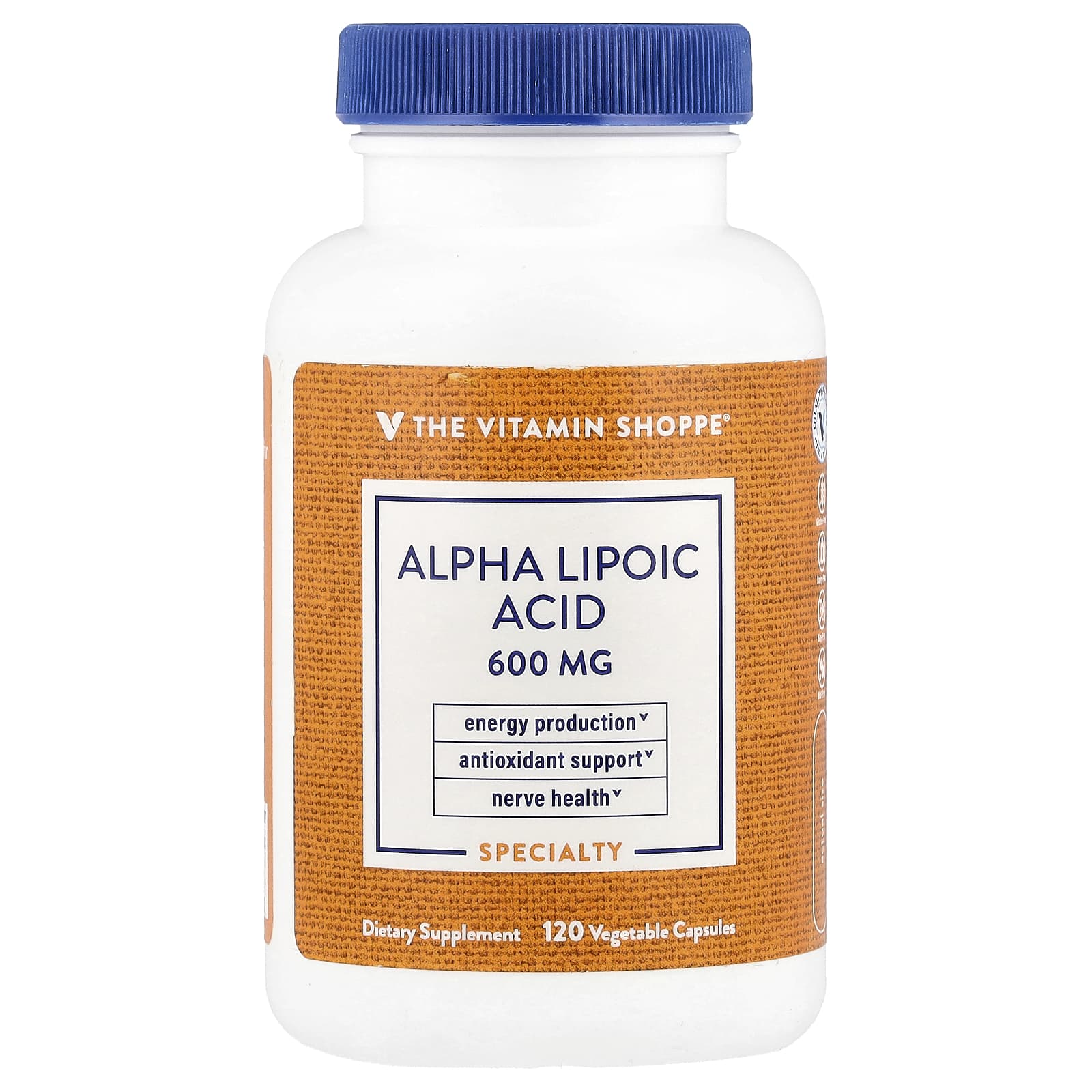 The Vitamin Shoppe, Alpha Lipoic Acid, 600 mg , 120 Vegetable Capsules