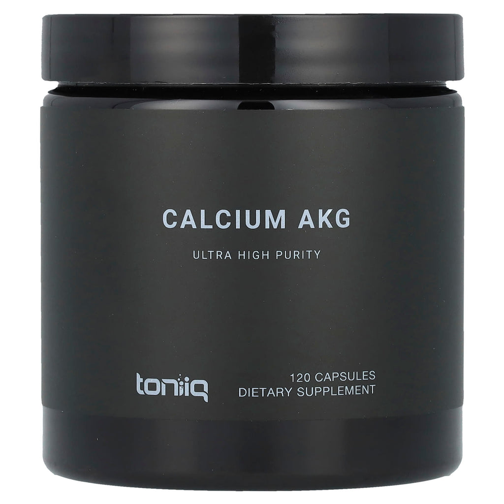 Toniiq, Calcium AKG, 120 Capsules