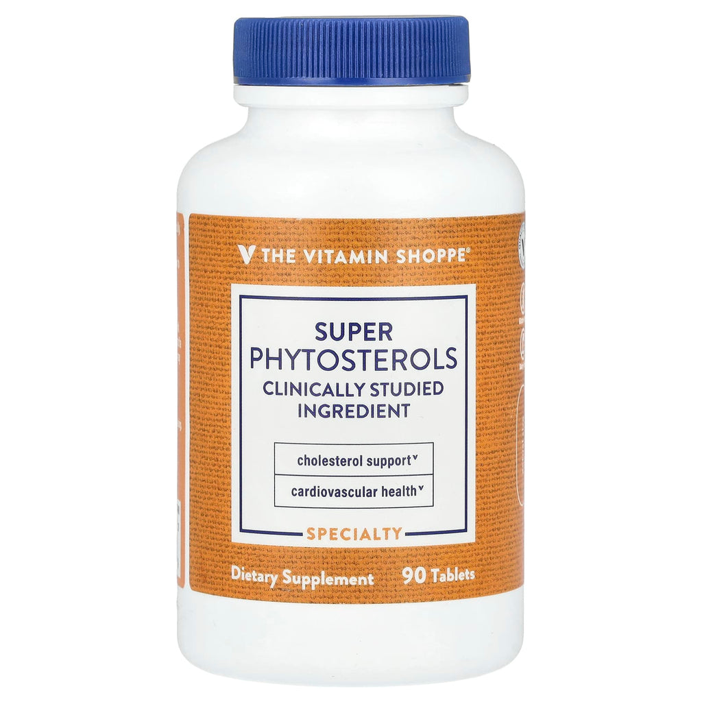 The Vitamin Shoppe, Super Phytosterols, 90 Tablets (900 mg per Tablet)