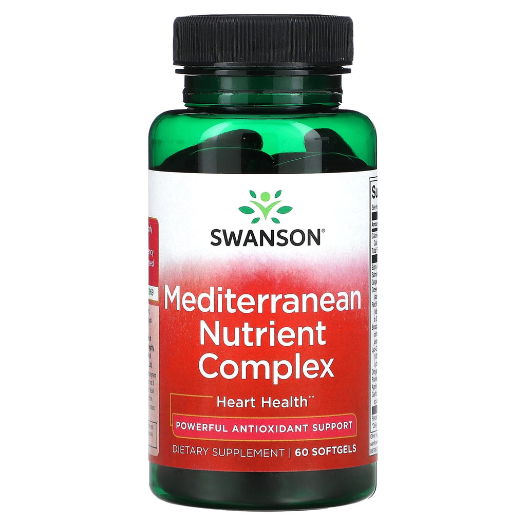 Swanson, Mediterranean Nutrient Complex, 60 Softgels