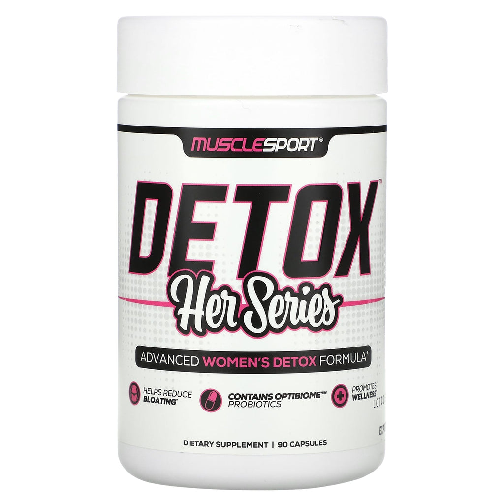MuscleSport, Detox, Her Series, 90 Capsules