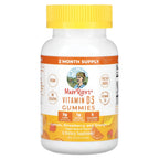 MaryRuth's, Vitamin D3 Gummies, Lemon, Strawberry and Orange, 25 mcg, 60 Gummies