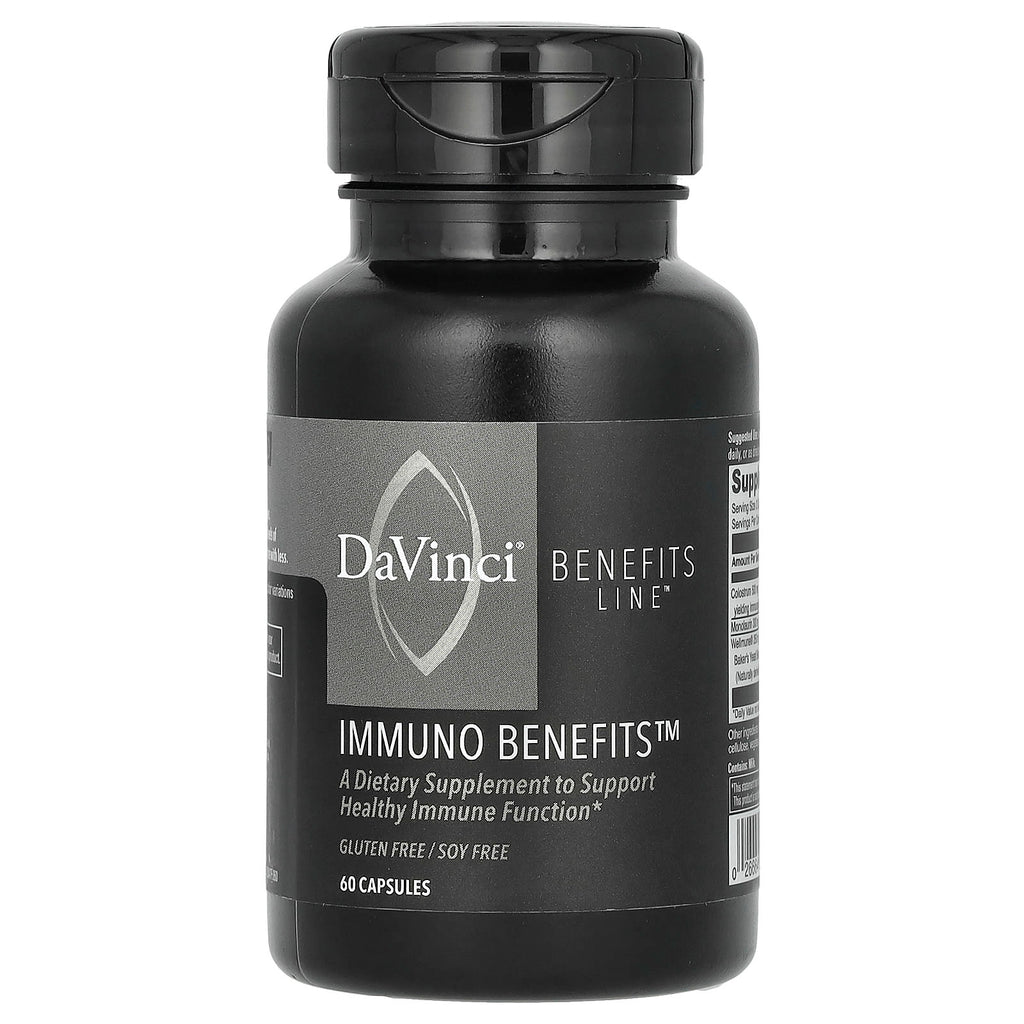 DaVinci Laboratories, Benefits Line, Immuno Benefits, 60 Capsules