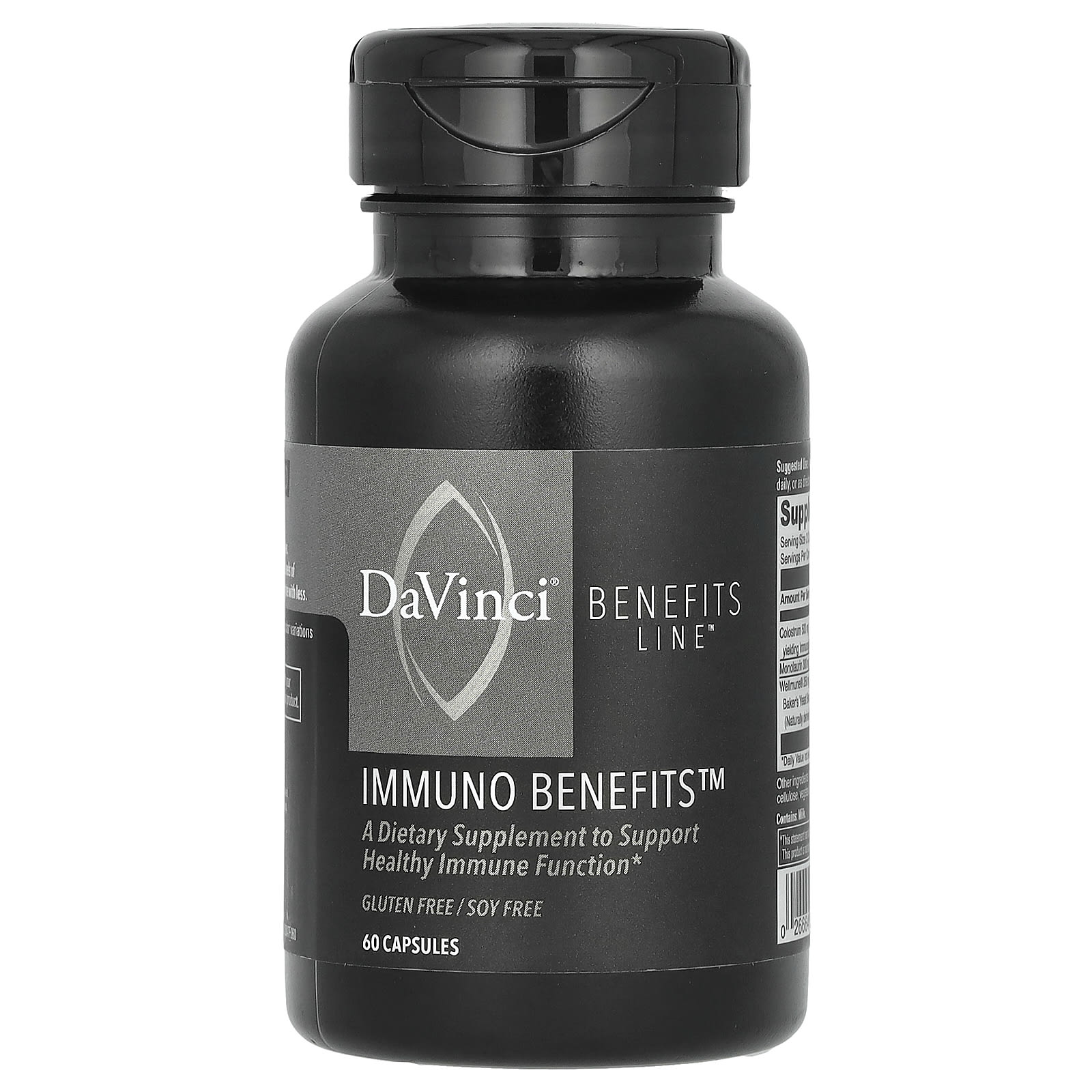 DaVinci Laboratories, Benefits Line, Immuno Benefits, 60 Capsules