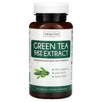 Healths Harmony, Green Tea 98% Extract, 60 Capsules (500 mg per Capsule)
