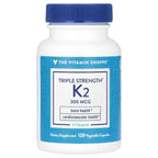 The Vitamin Shoppe, Triple Strength Vitamin K2, 300 mcg, 120 Vegetable Capsules