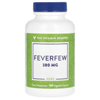 The Vitamin Shoppe, Feverfew, 380 mg, 100 Vegetable Capsules