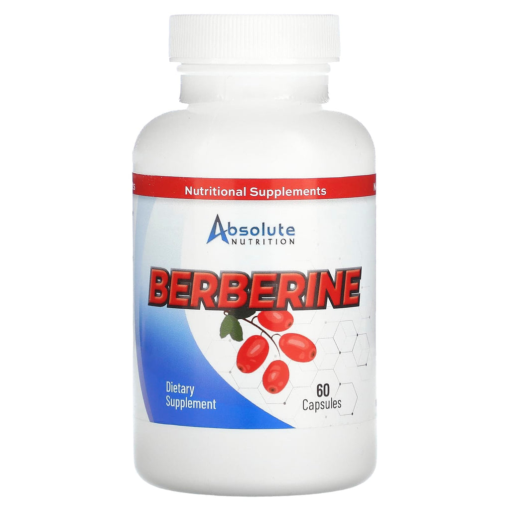 Absolute Nutrition, Berberine, 60 Capsules (600 mg Per Capsule)
