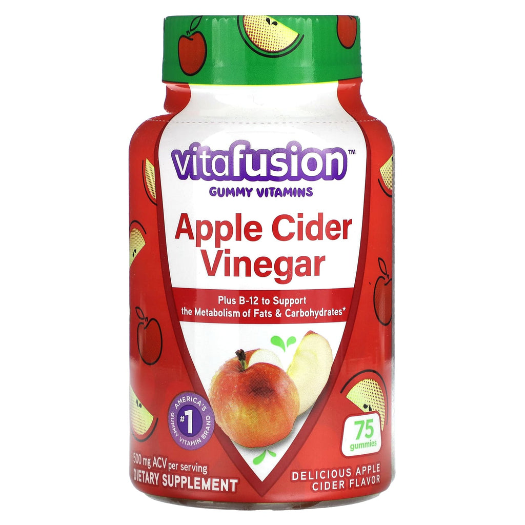 VitaFusion, Gummy Vitamins, Apple Cider Vinegar, 75 Gummies